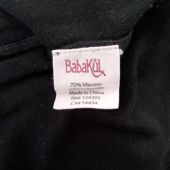 Babakul Classic Black V-Neck Sweater - Picture 8 of 9